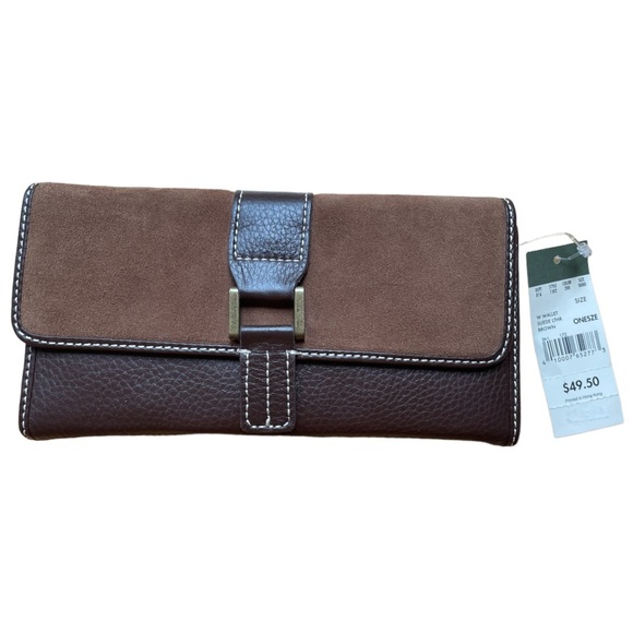 Eddie Bauer Handbags - NWT Eddie Bauer Long Leather Wallet